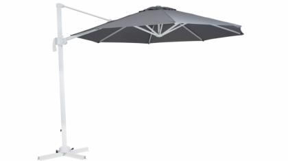Linz parasoll vit/gr 300cm