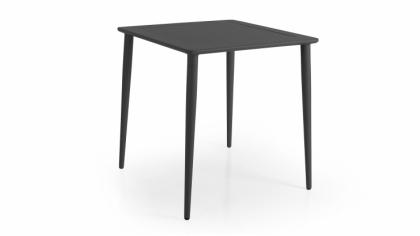 Nimes matbord svart 78cm