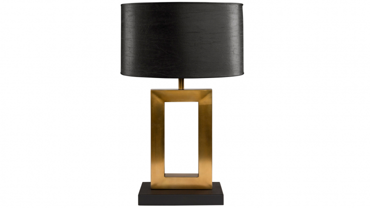 Arezzo lampfot antique brass