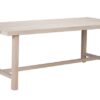 Brooklyn matbord vitpigm. ek 220cm