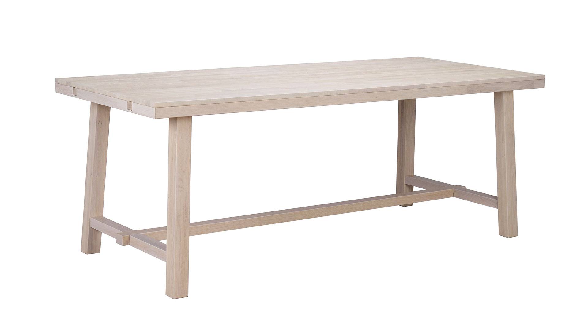 Brooklyn matbord vitpigm. ek 220cm