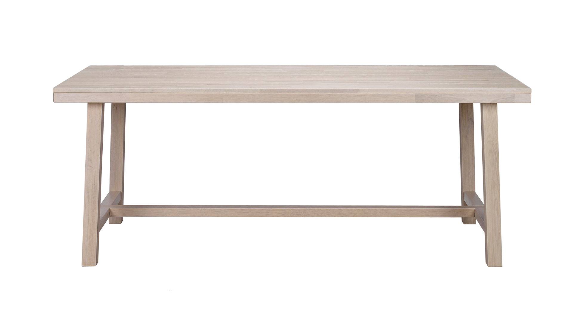 Brooklyn matbord vitpigm. ek 220cm