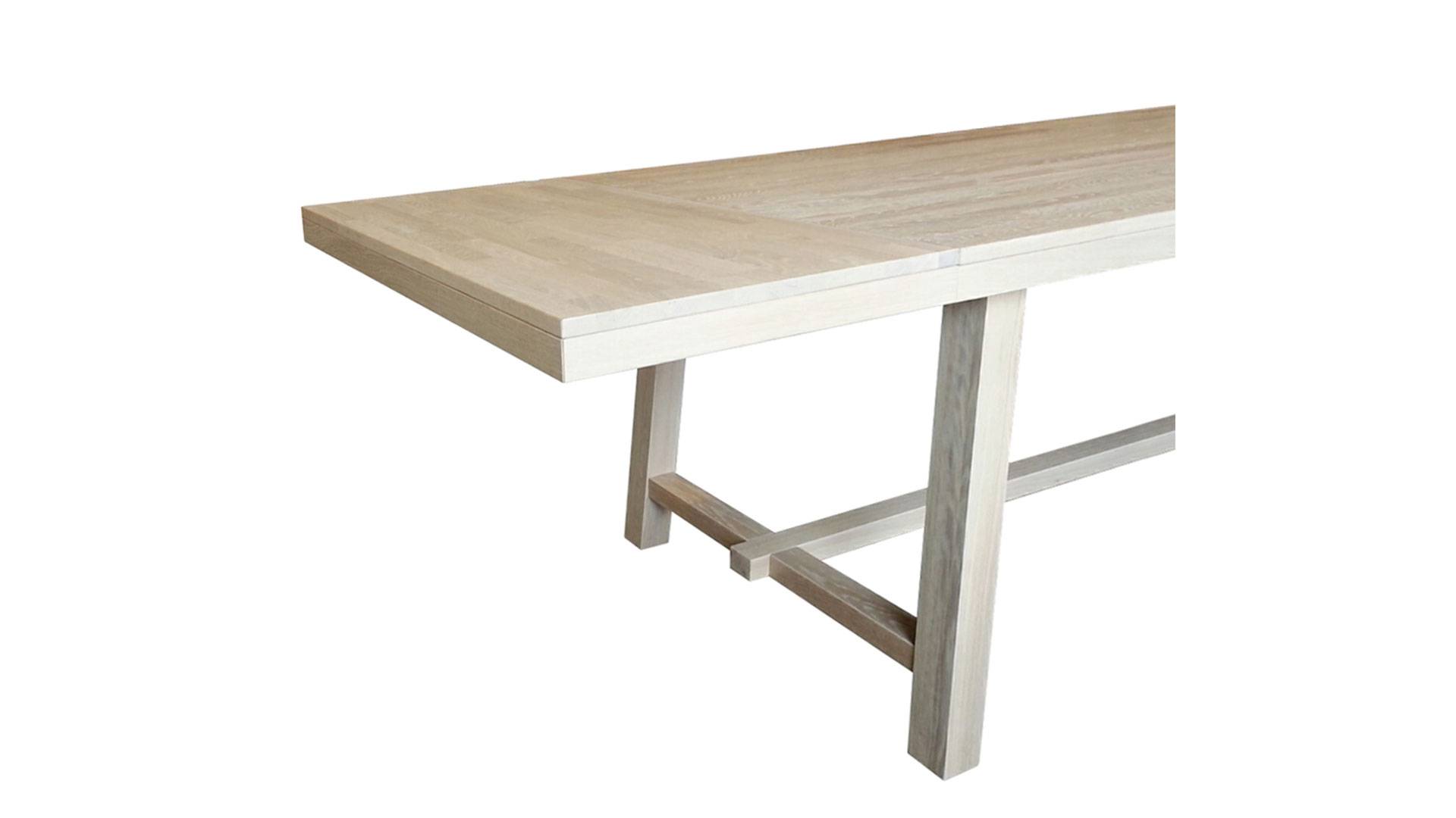 Brooklyn matbord vitpigm. ek 220cm