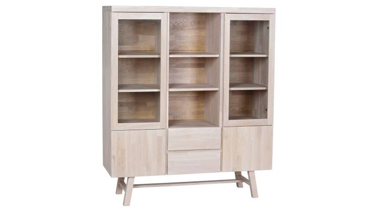 Brooklyn highboard vitpigmenterad ek