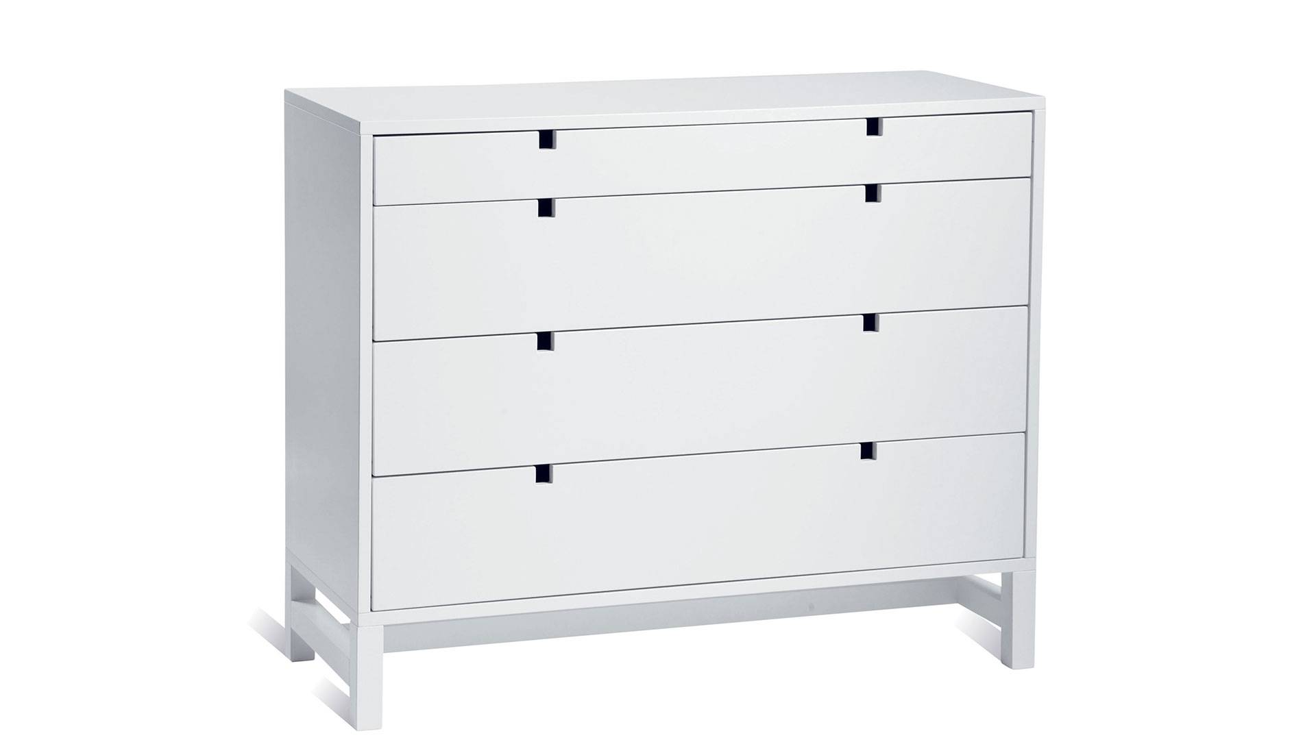 Falsterbo byrå 4 lådor vit