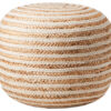 Juni sittpuff natur/elfenben