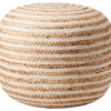 Juni sittpuff natur/elfenben