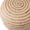 Juni sittpuff natur/elfenben