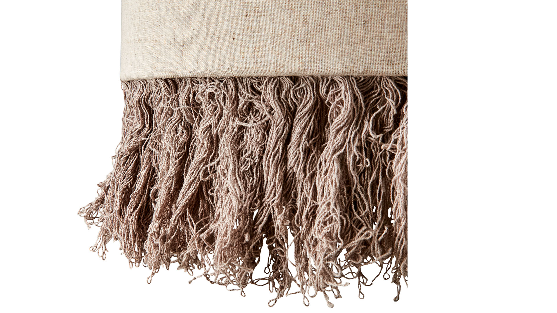 Frans lampskärm natur S