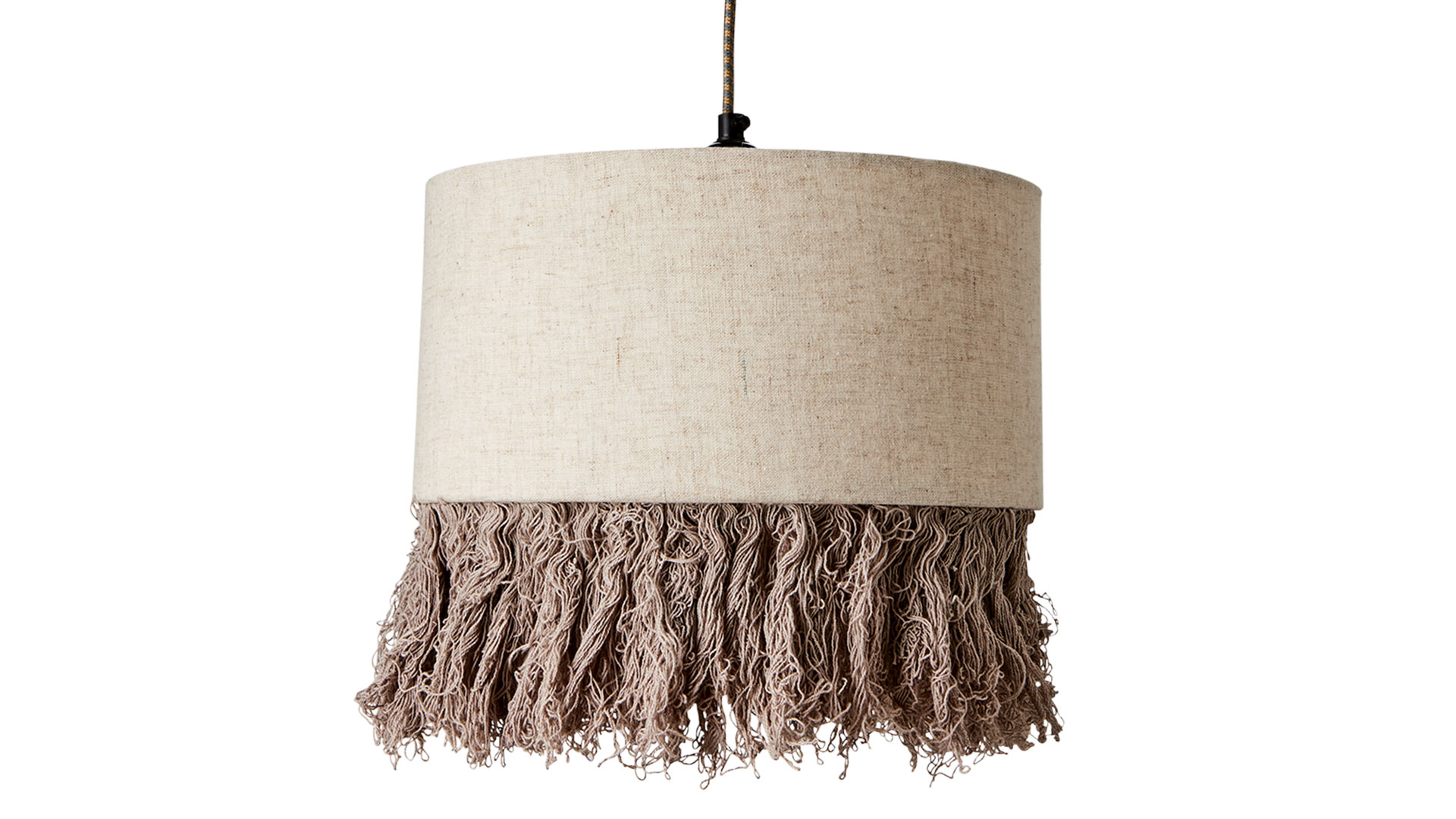 Frans lampskärm natur M