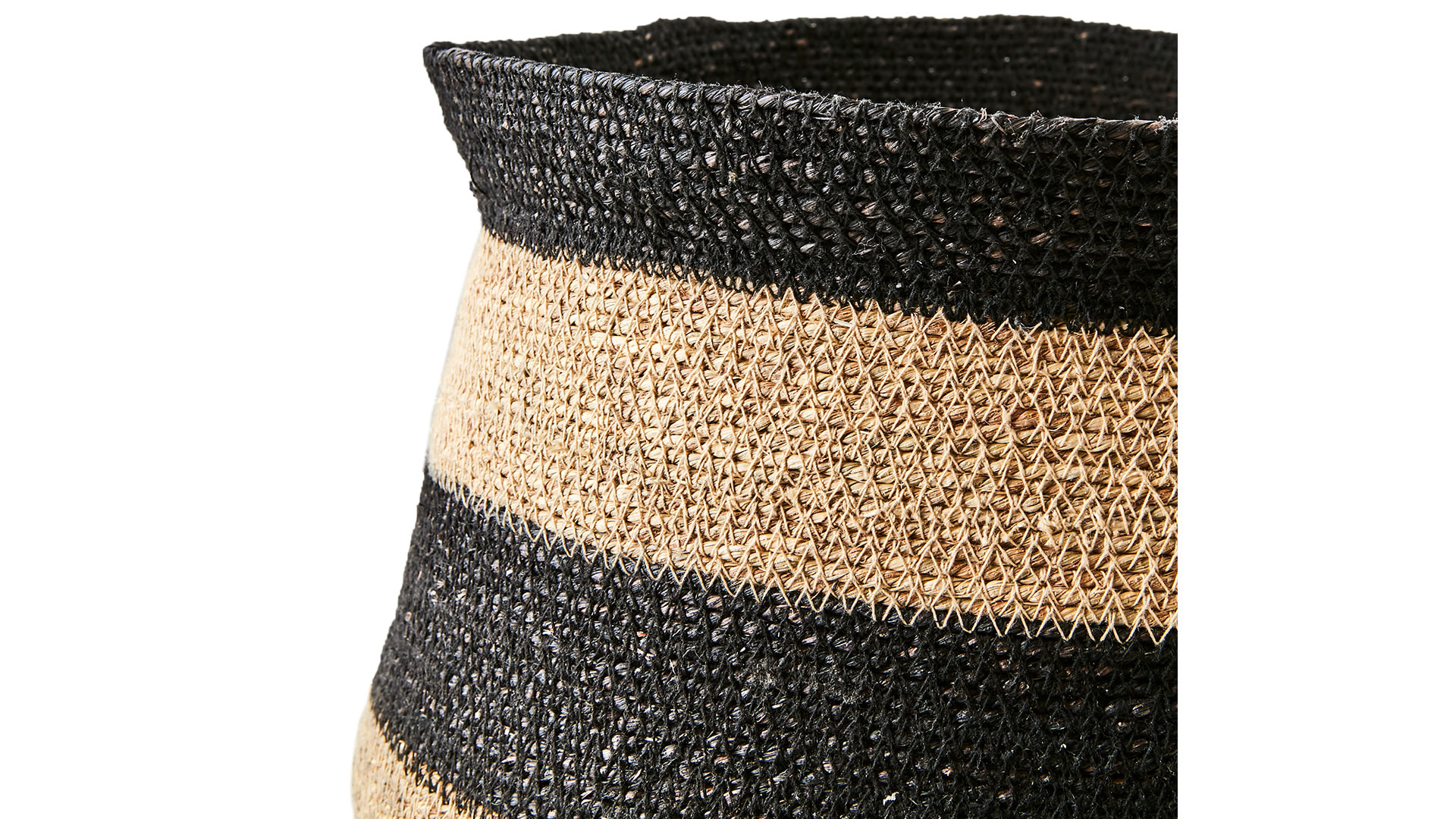 Madiba korg svart/natur 2-set