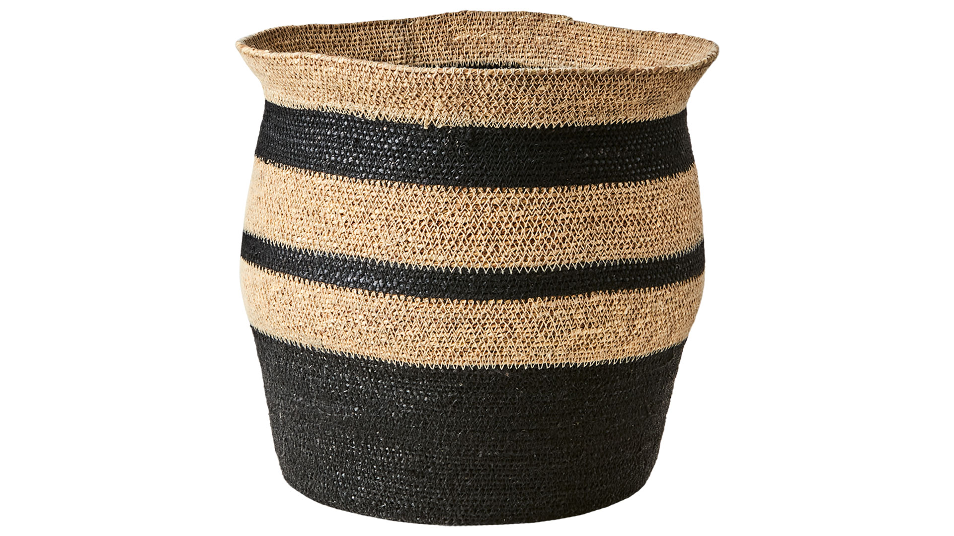 Madiba korg svart/natur 2-set