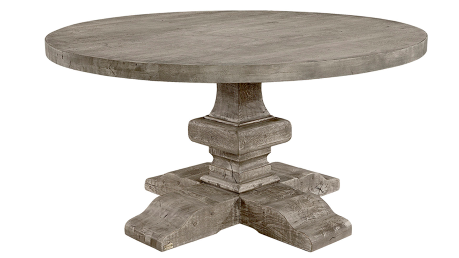 Paris runt matbord oak pebbles grey 100cm