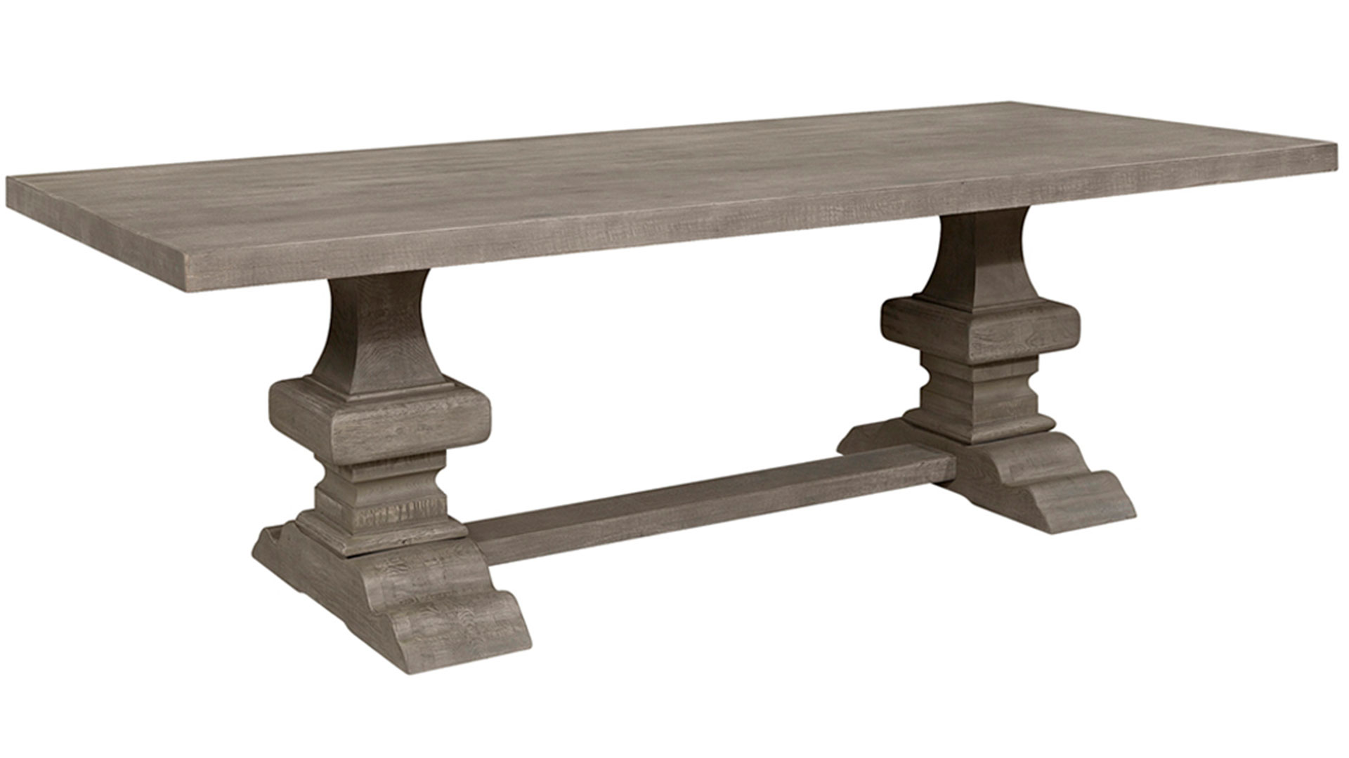 Paris matbord oak pebbles grey 240-330cm