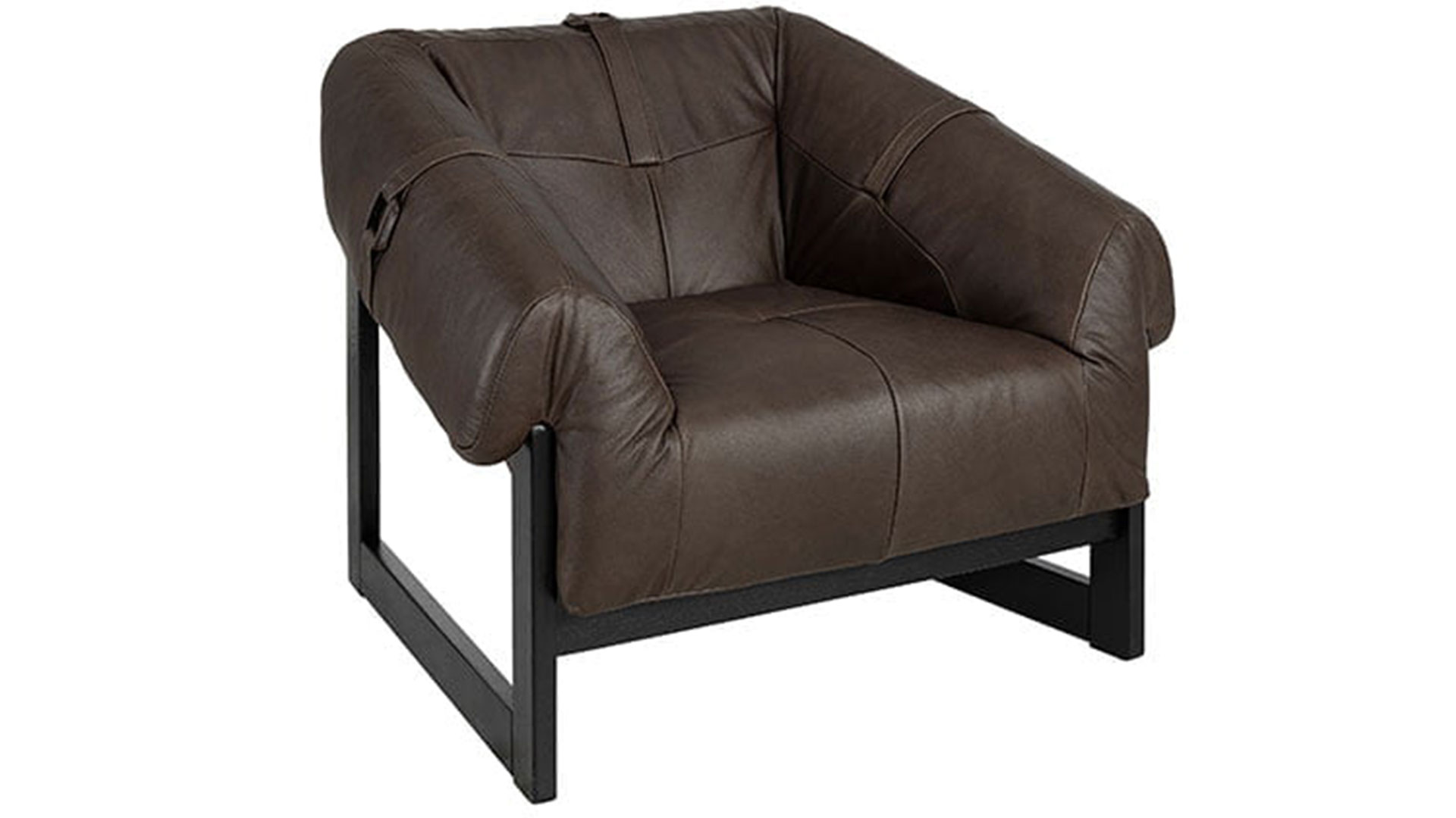 Lee fåtölj läder espresso