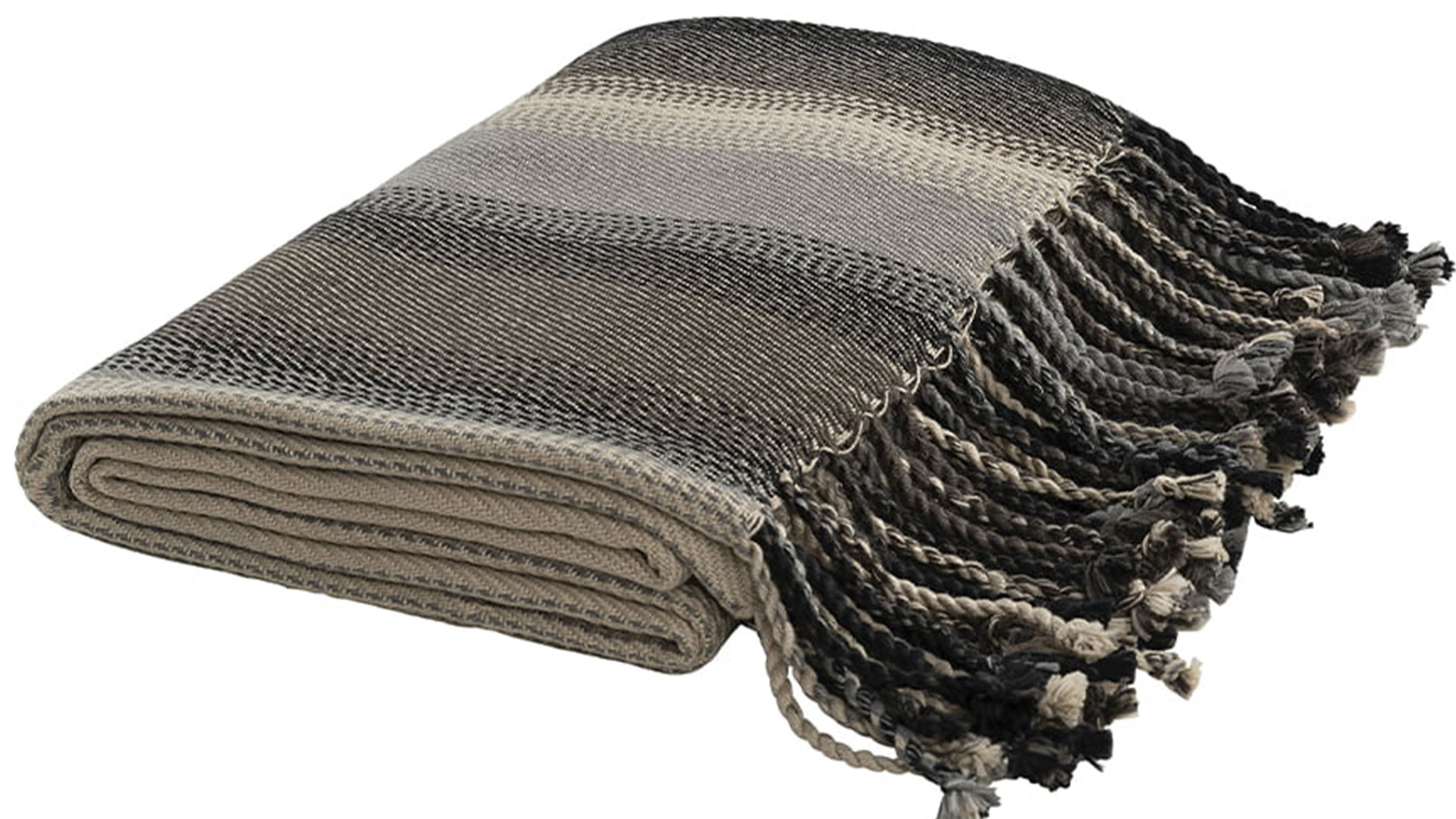 Adonis stripe brown pläd 180x130cm
