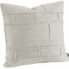 Abstract fringe grey kuddfodral 60x60cm