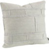 Abstract fringe grey kuddfodral 60x60cm
