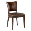 AW04-05812 Mimi stol leather vintage cigar