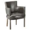AW04-11718 Newark karmstol leather fudge