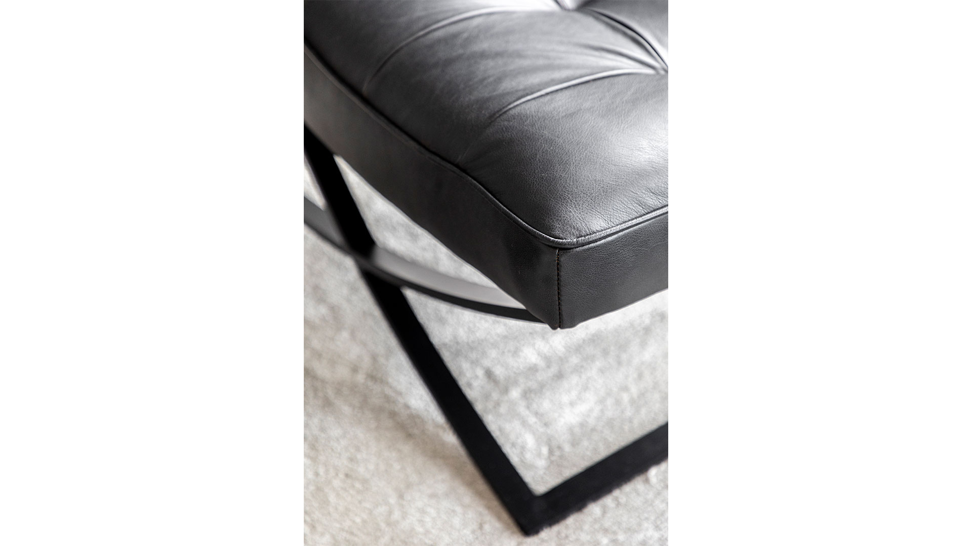 Brody fotpall läder mountain black