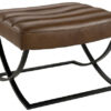 Brooks fotpall läder chocolate brown