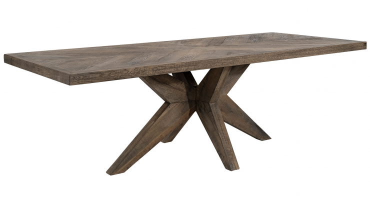 Justin matbord silver back ek 240cm