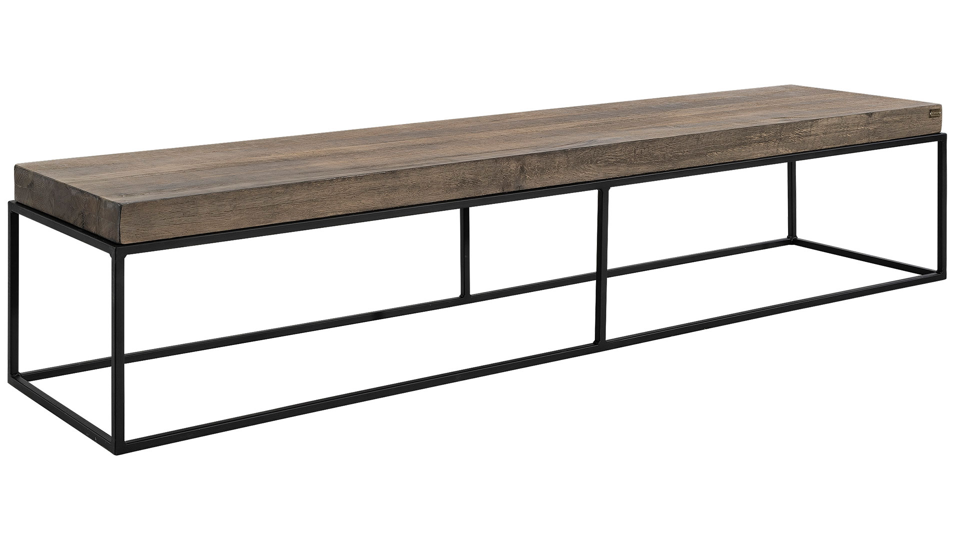 Carlisle mediabänk silver back