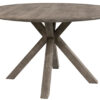 Tree runt matbord pebbles grey
