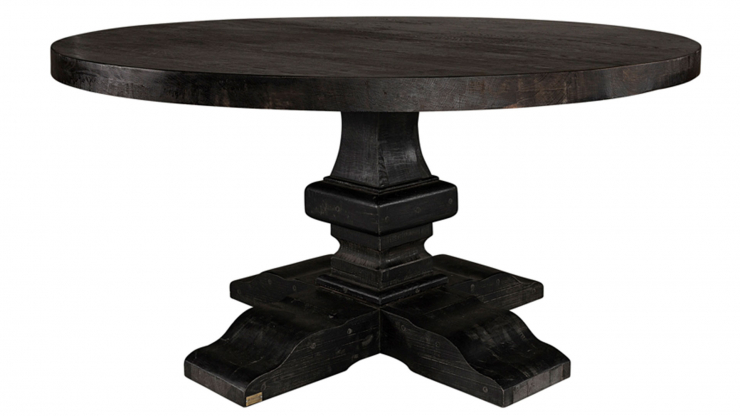 Paris runt matbord black 150 cm