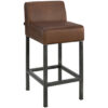 Stacey barstol leather light brown