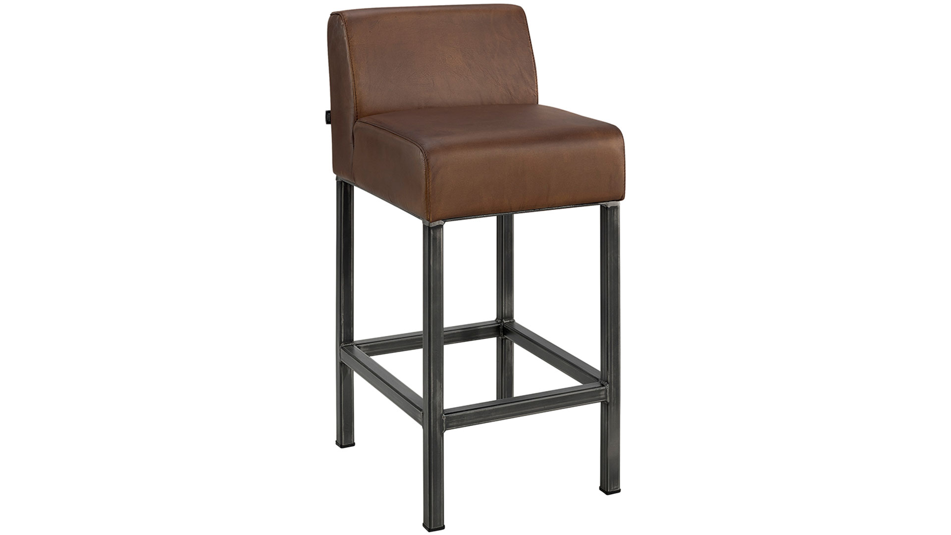 Stacey barstol leather light brown