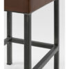 Stacey barstol leather light brown
