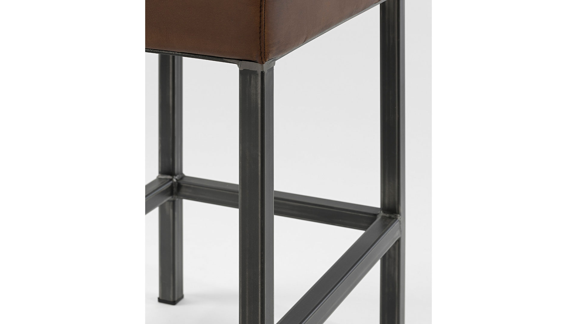 Stacey barstol leather light brown