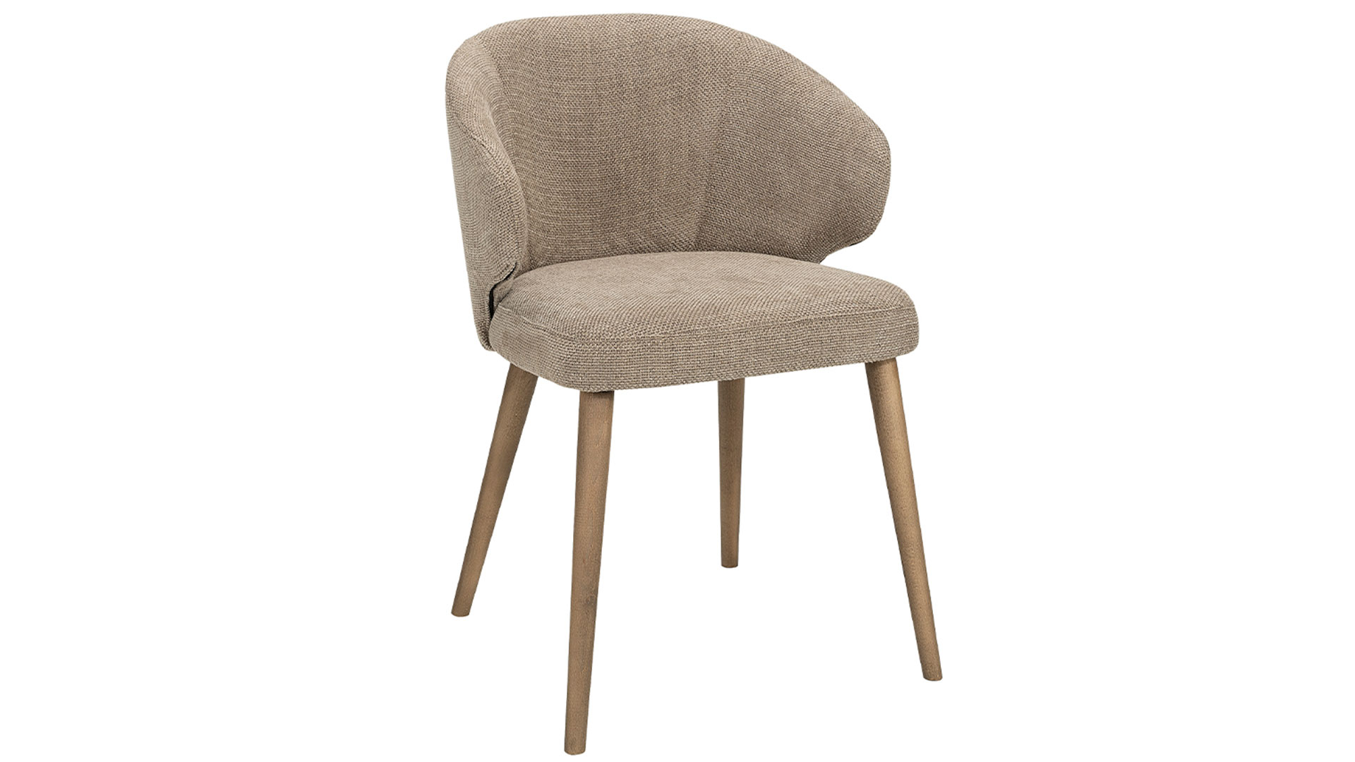 La Nou stol tyg quit liver/trä