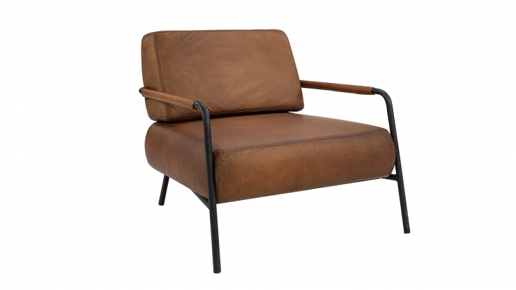 Sinclair fåtölj light brown