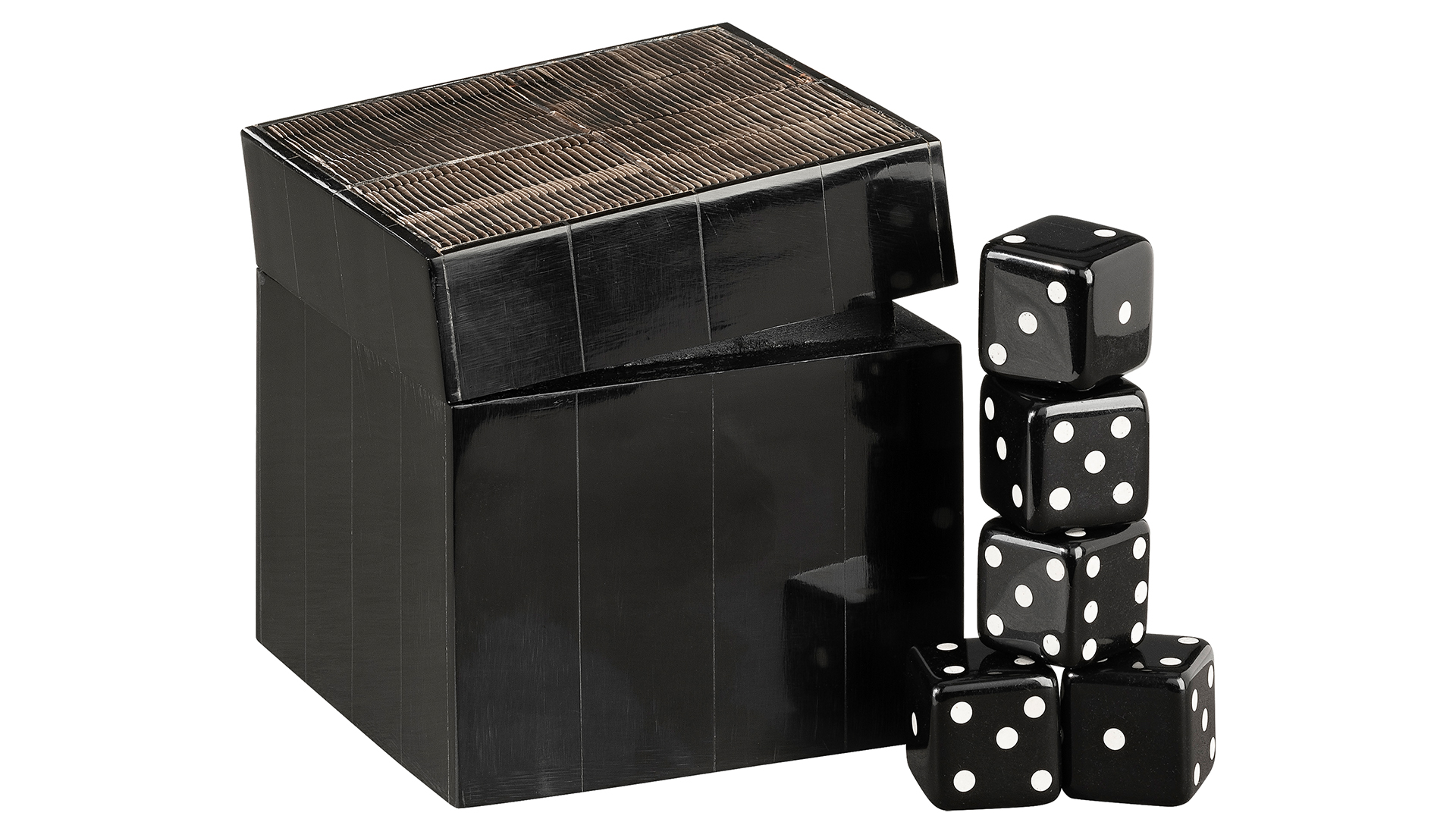 Avorio box med tärningar
