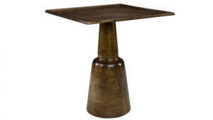 Chloe sidobord fyrkantigt vintage brass