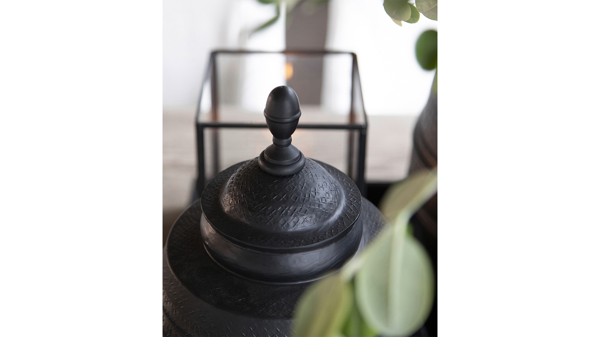 Prato deko burk svart small