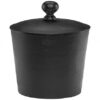 Cernobbio dekoration burk svart small