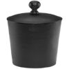 Cernobbio dekoration burk svart small