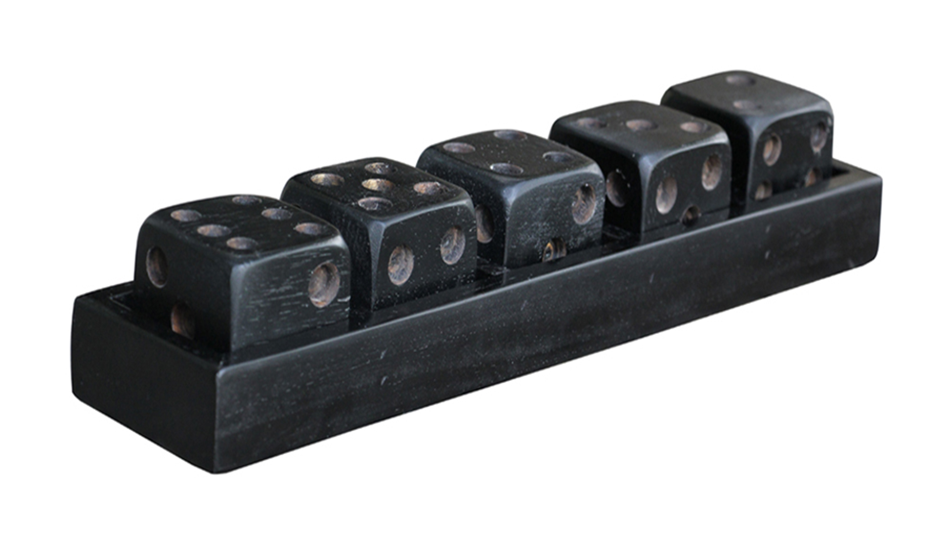 Dice dekoration black