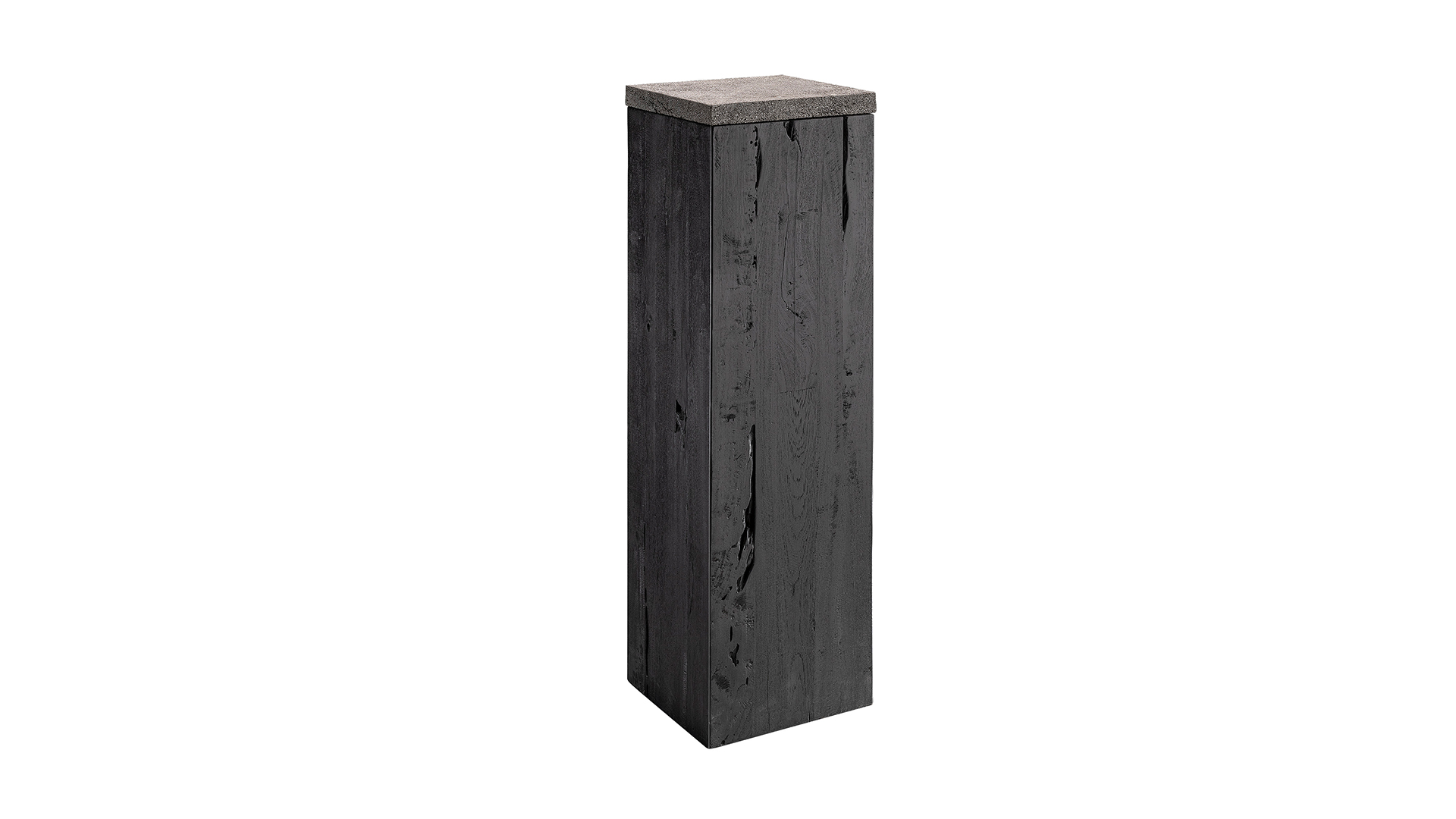 AW06-51189_1 Vail sidobord/piedestal smal svart