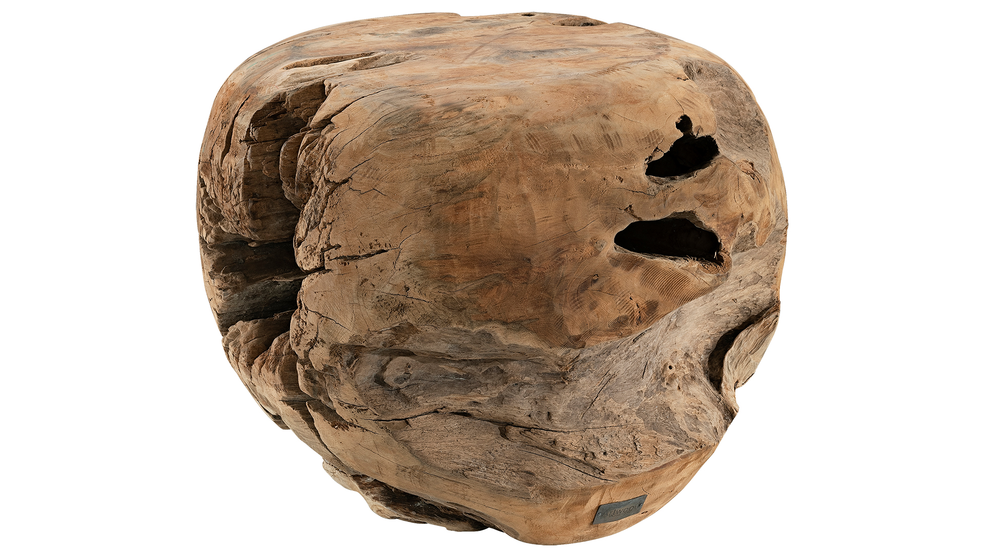 Root pall art teak natural 40cm