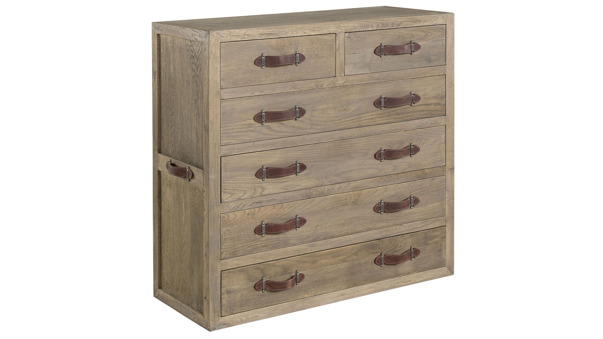 Denver byrå weathered oak