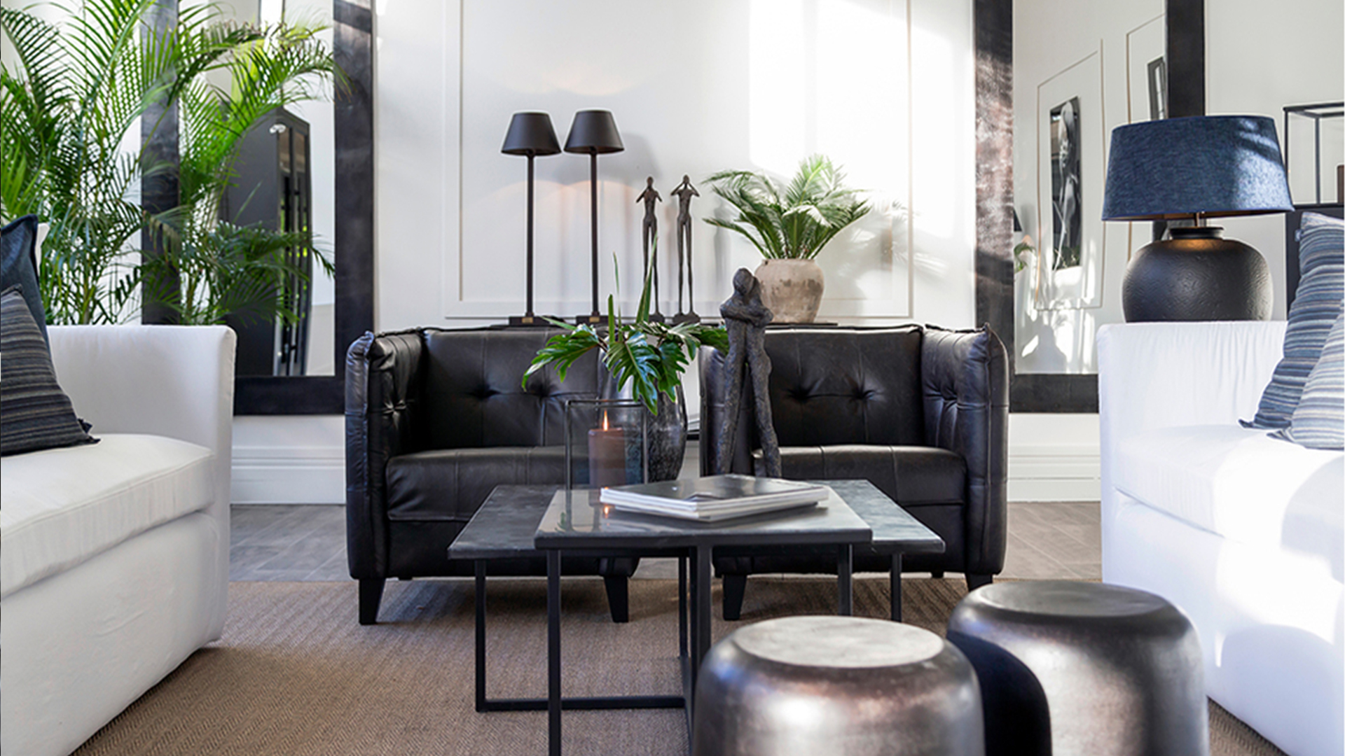 Sorrento sidobord 50cm