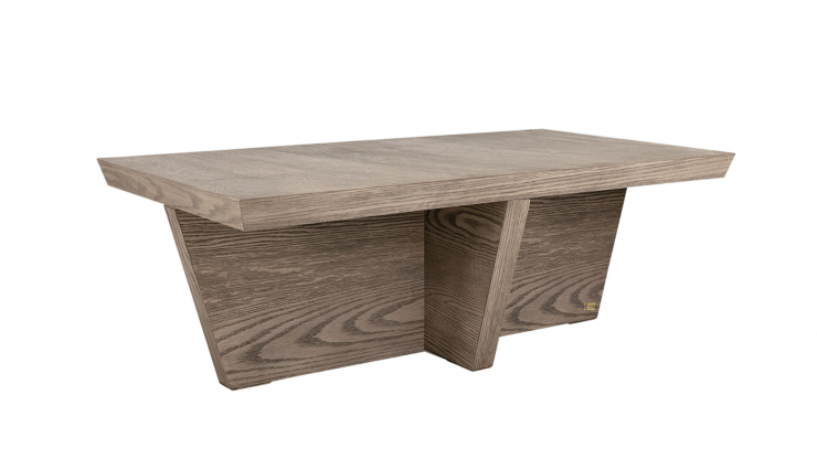 Trent soffbord grå ek 140cm