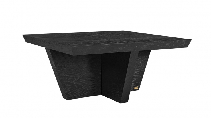 Trent soffbord svart 90cm