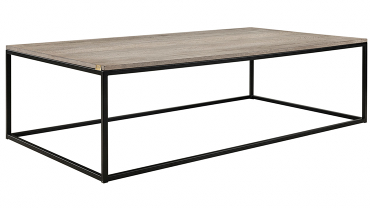 Mason soffbord grå ek 130cm