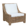 AW07-07235 Madison loungefåtölj grey lacak inkl.dyna